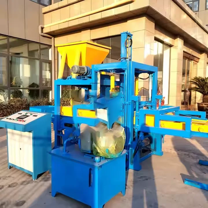 Batch Production Interlocking Hollow Concrete Block Bricks Manual Interlocking Hollow Concrete Blocks