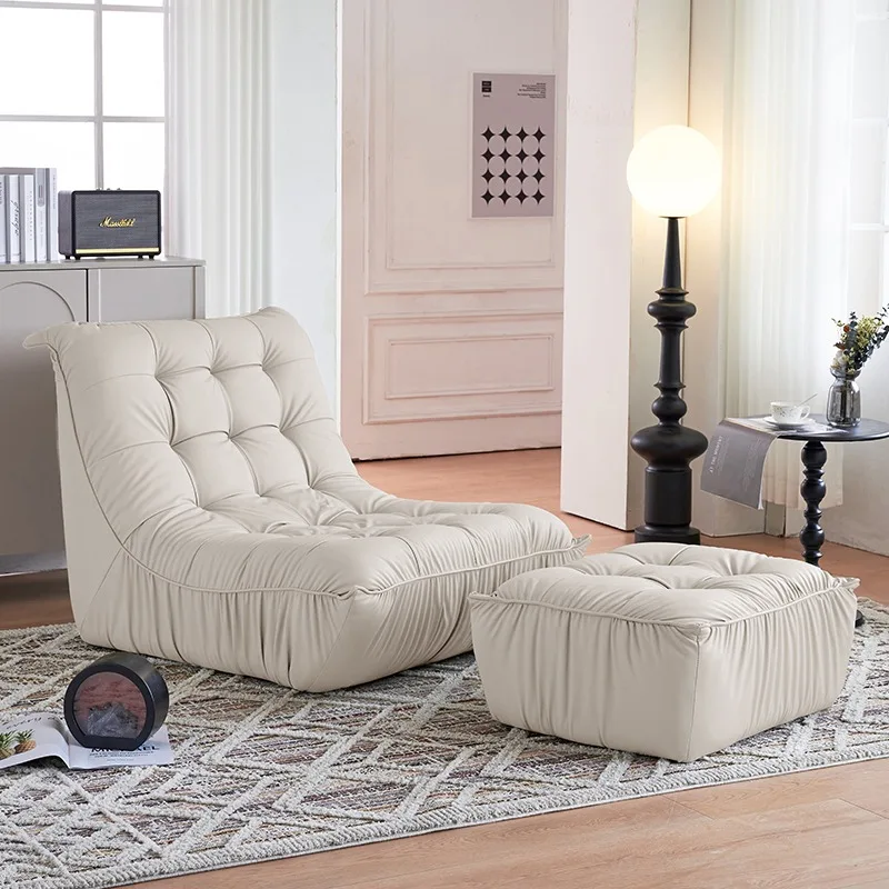 Современный Досуг расслабиться модульный пуфик угловой диван для гостиной ленивый набор