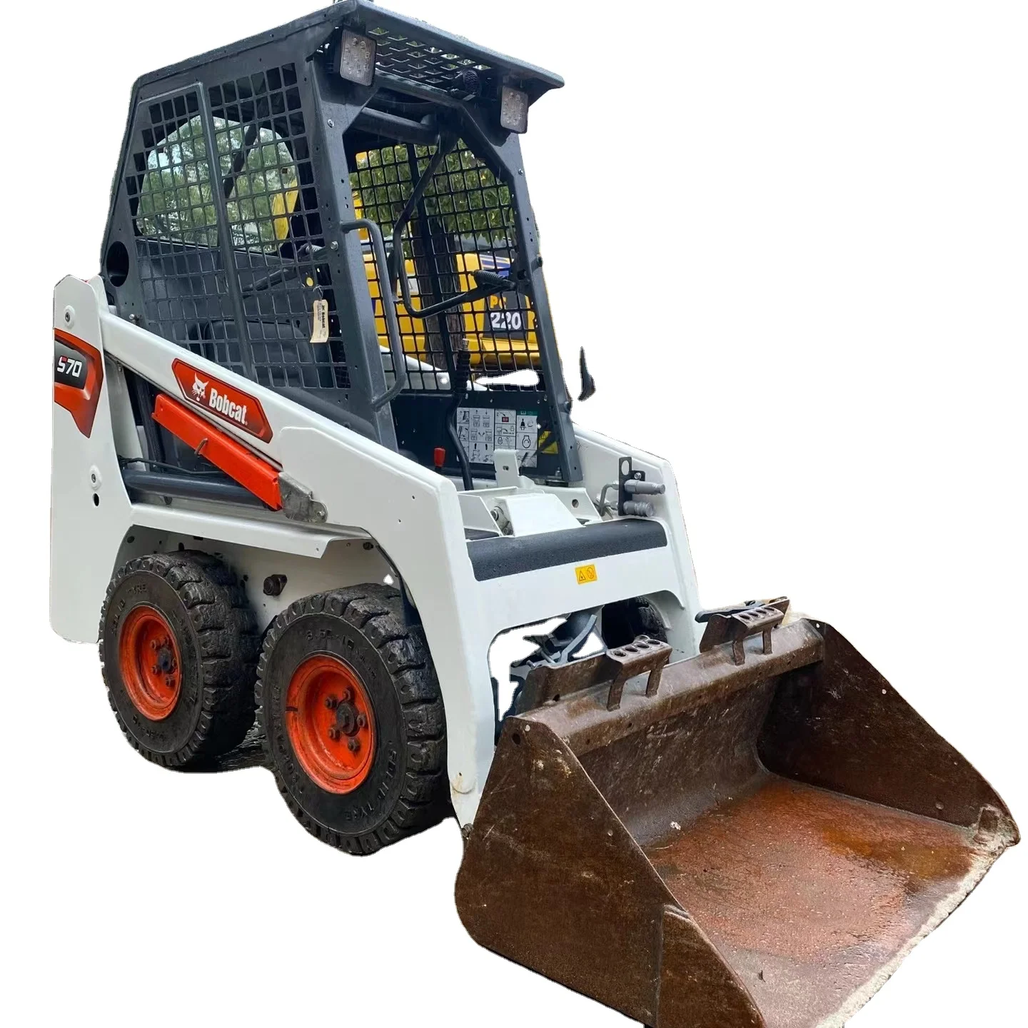 Оригинальный мини-погрузчик с бортовым поворотом Bobcat S70 лучшее предложение на