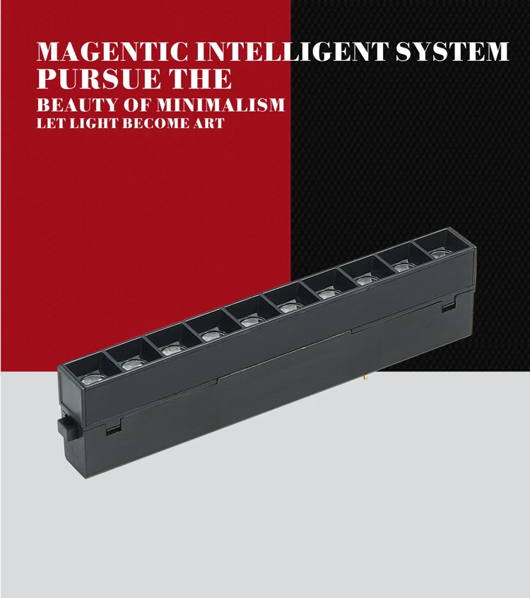 Wholesale Lights Led Magnetic Track Spotlight 48V Led Track Light Rail Lighting System Led