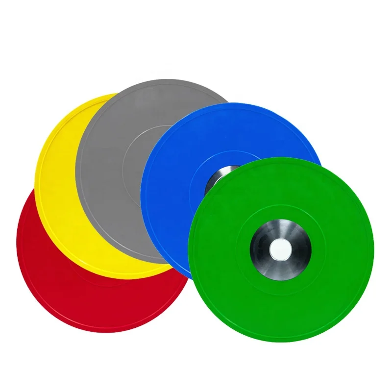 Custom Lb All Rubber Gym Competition Weight Plate Set gym Weight Lifting Bumper plates