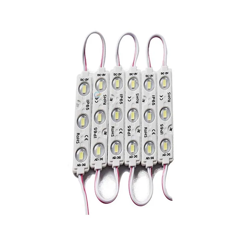 DC 12 В 0 96 Вт 5730 SMD 3 светодиодный модуль света белый водонепроницаемый IP65 для вывески надписи витрины окна Наружный
