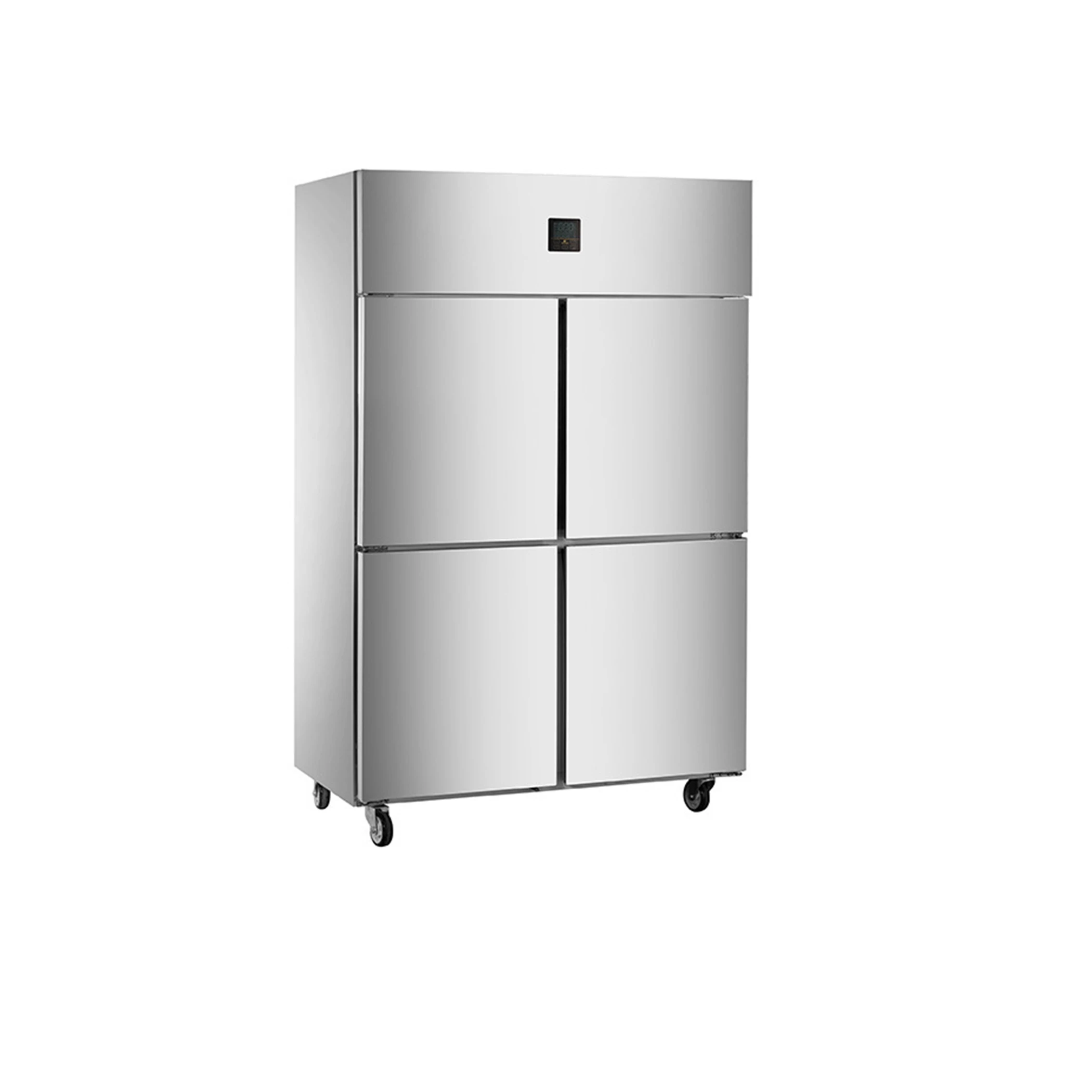 Kitchen freezer upright 4 door chiller fridge refrigerator top-freezer refrigerators refrigeration equipment