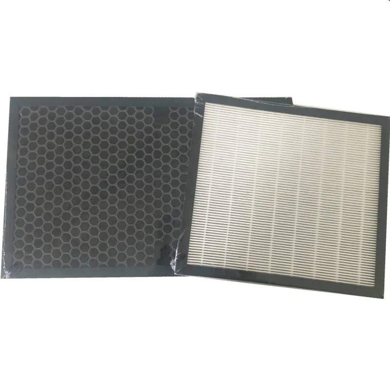 Chinese Good Quality Plate Type Composite Filter Cartridge True Hepa Air Filter Parts Activated Carbon Filter For Air Purifier