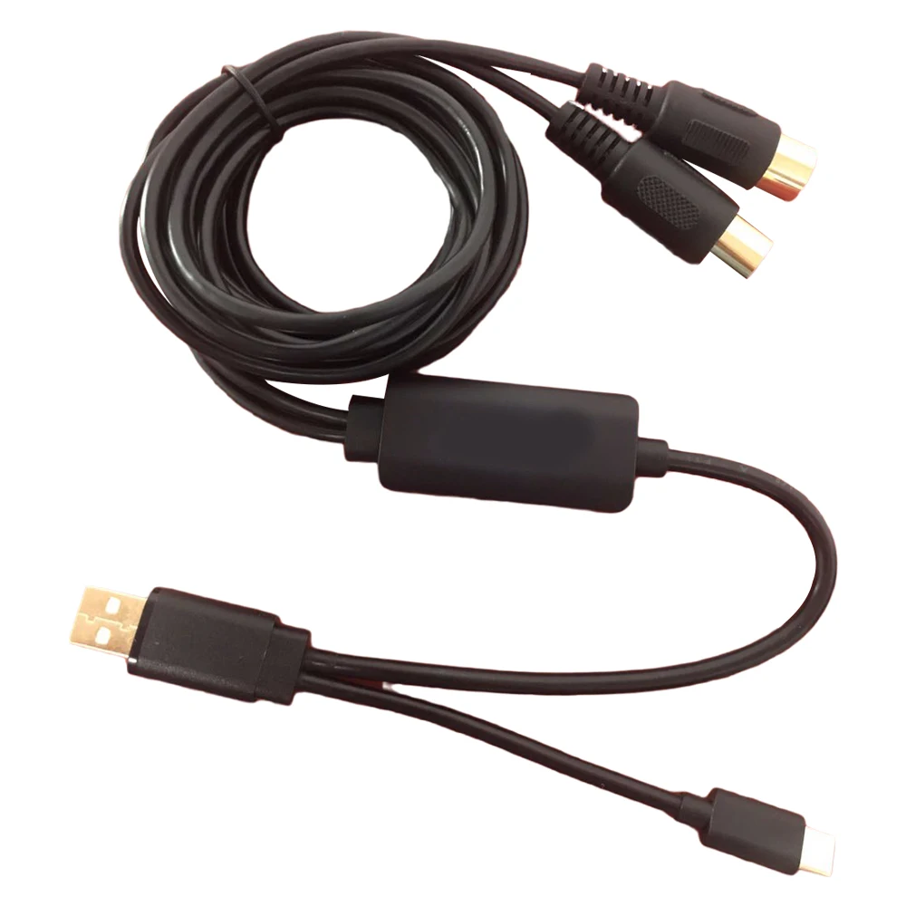 
USB +type c midi link cable 
