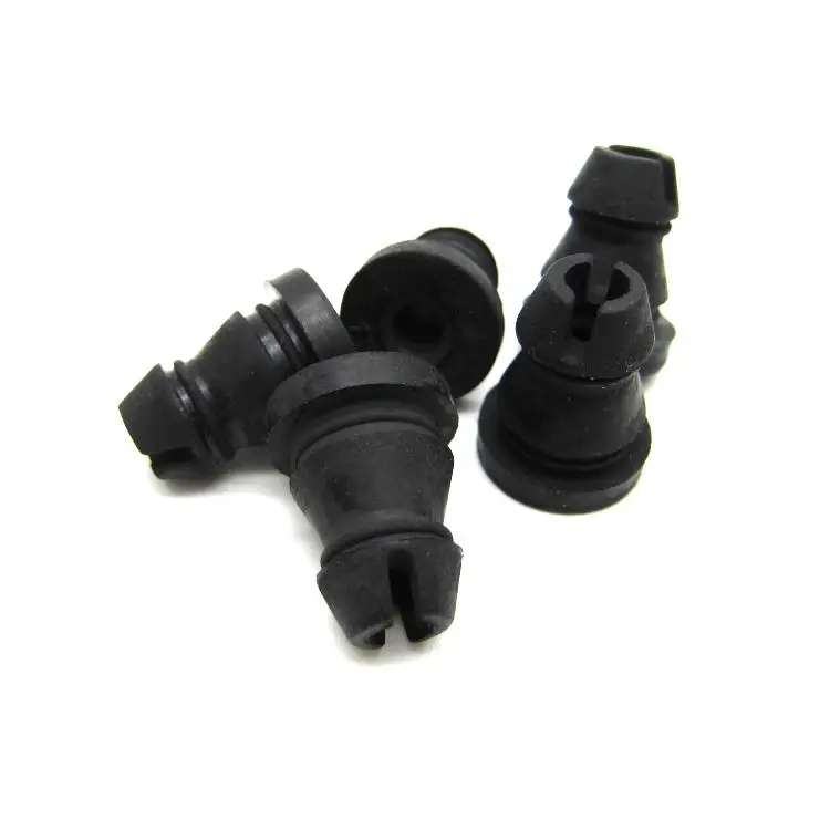 Support Customization Superior Quality Hole Vacuum Cone Rubber Stoppers