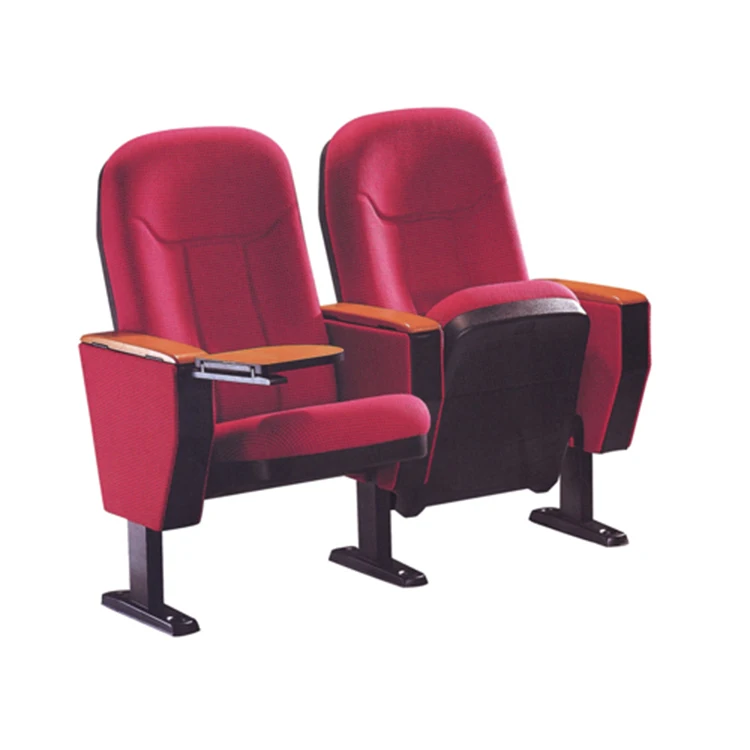 Hot sale furniture blue fabric seat cinema recliner chair for movie theater