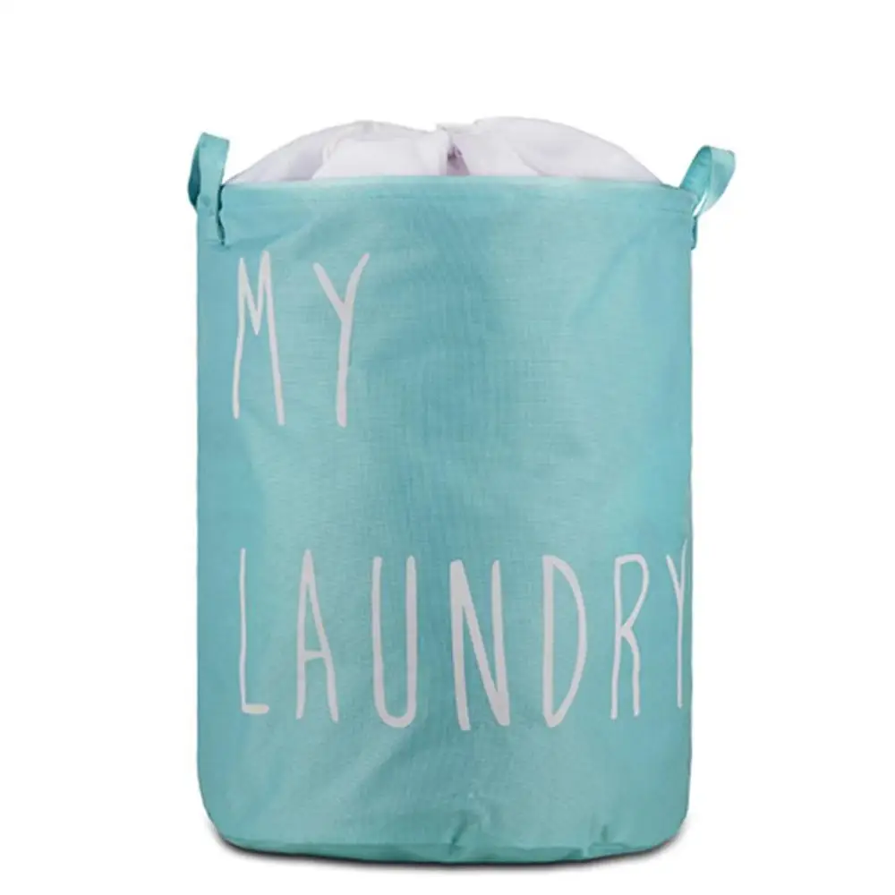Picnic Stand Laundry Basket Toy Storage Box Large Cotton Washing Dirty Clothes Big Basket Organizer Bin Handle