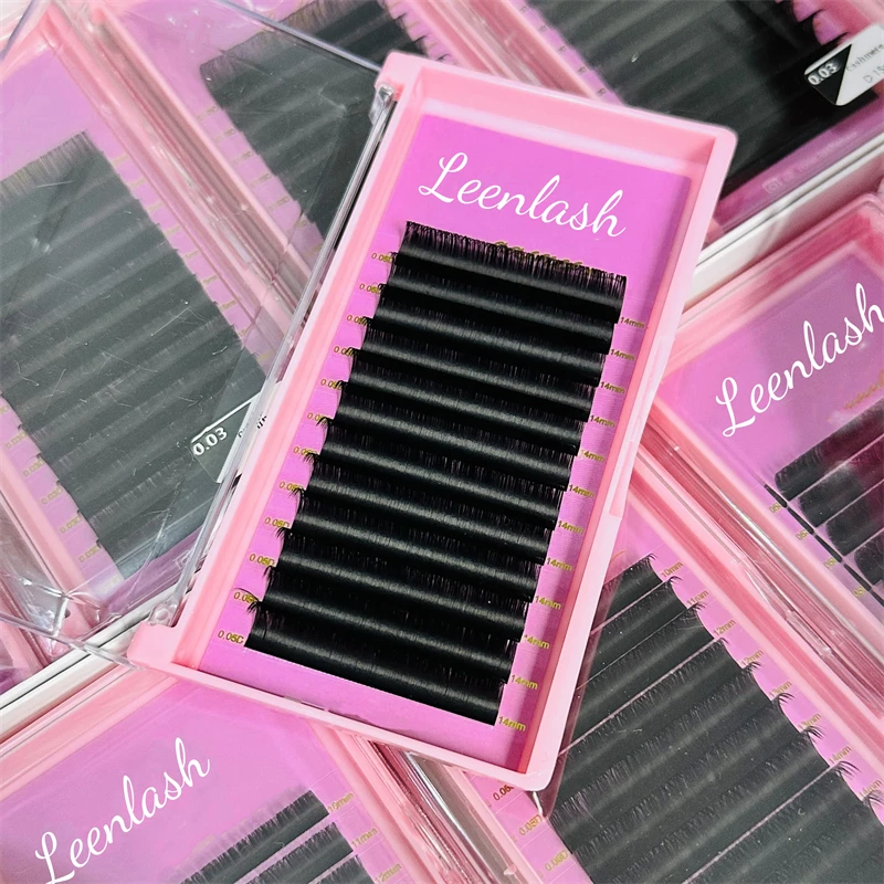 Eyelash Extension Supplies Trays Cashmere Matte Black individual lash extensions volume eyelash extension