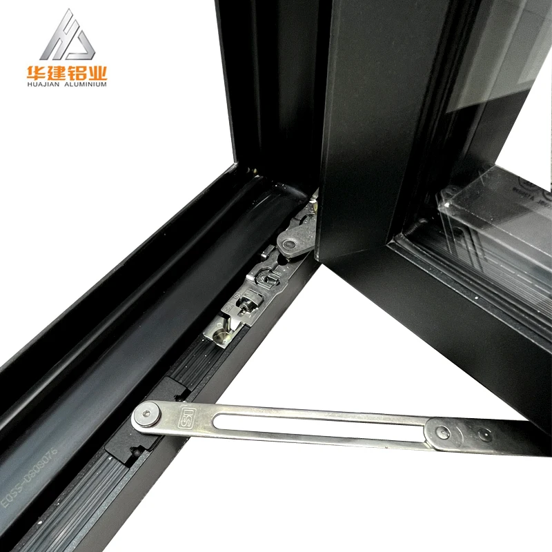Factory Direct Hurricane Impact Windows Triple Glass Sound Proof Casement Windows Aluminum Alloy Windows