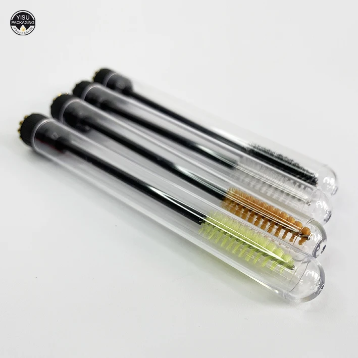 Hot Sale 10ml Transparent Clear Empty Eyelash Eye Serum Tube Eyebrow Mascara Lip Gloss Tube with Wand