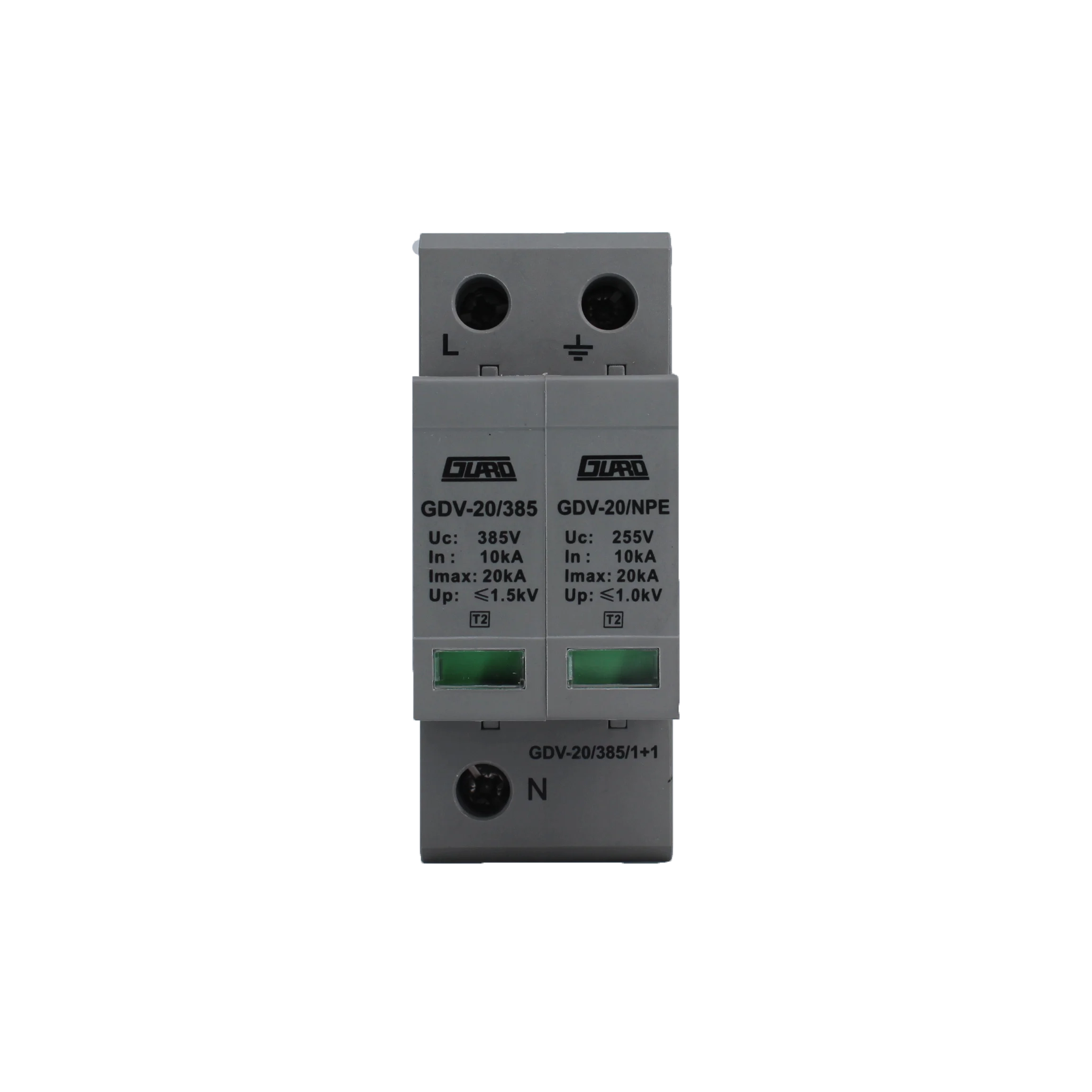 Guard  surge protection device 10kA-20kA 385V  DC SPD