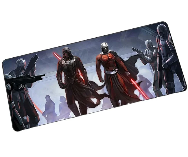 Длинный коврик для мыши из ткани с принтом на заказ