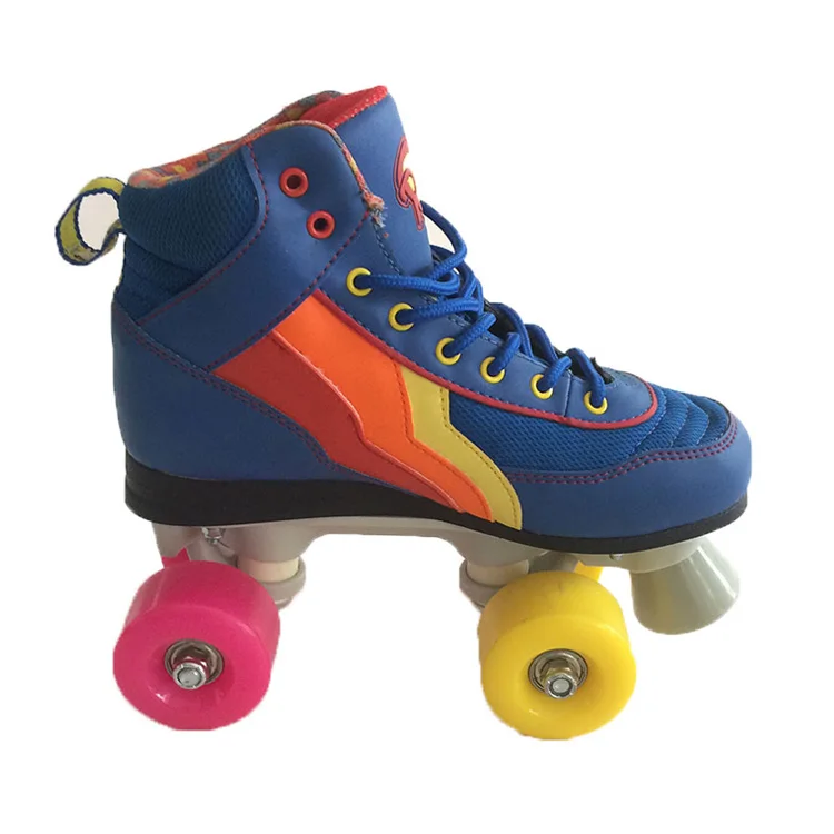 Factory custom design adult quad roller skate, 4 wheels roller skate factory wholesale price.