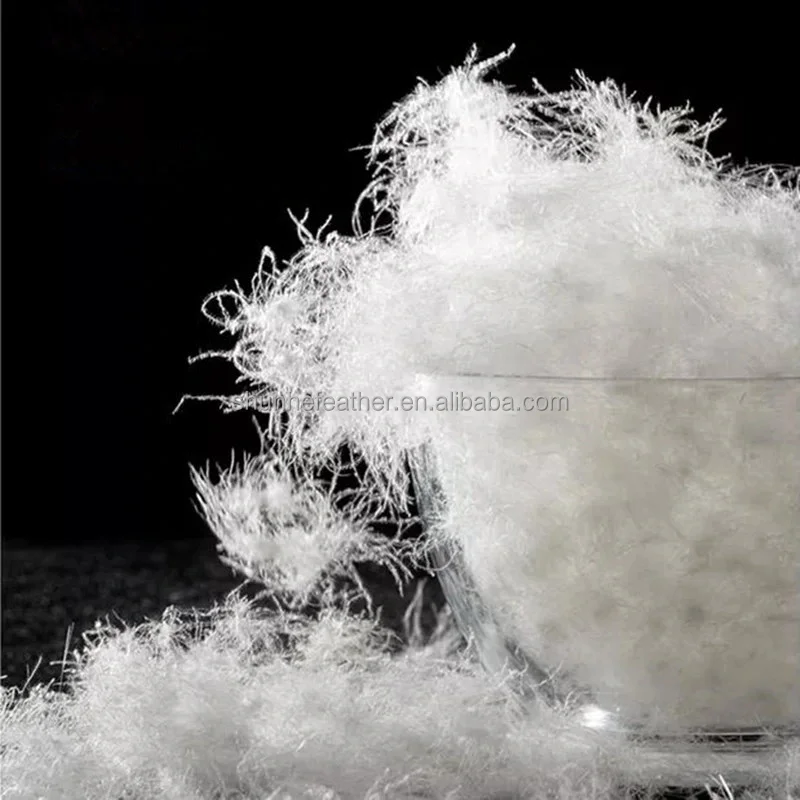 Down Supplier Low Price 80% Washed Duck Down Fabrics Textile Raw Material