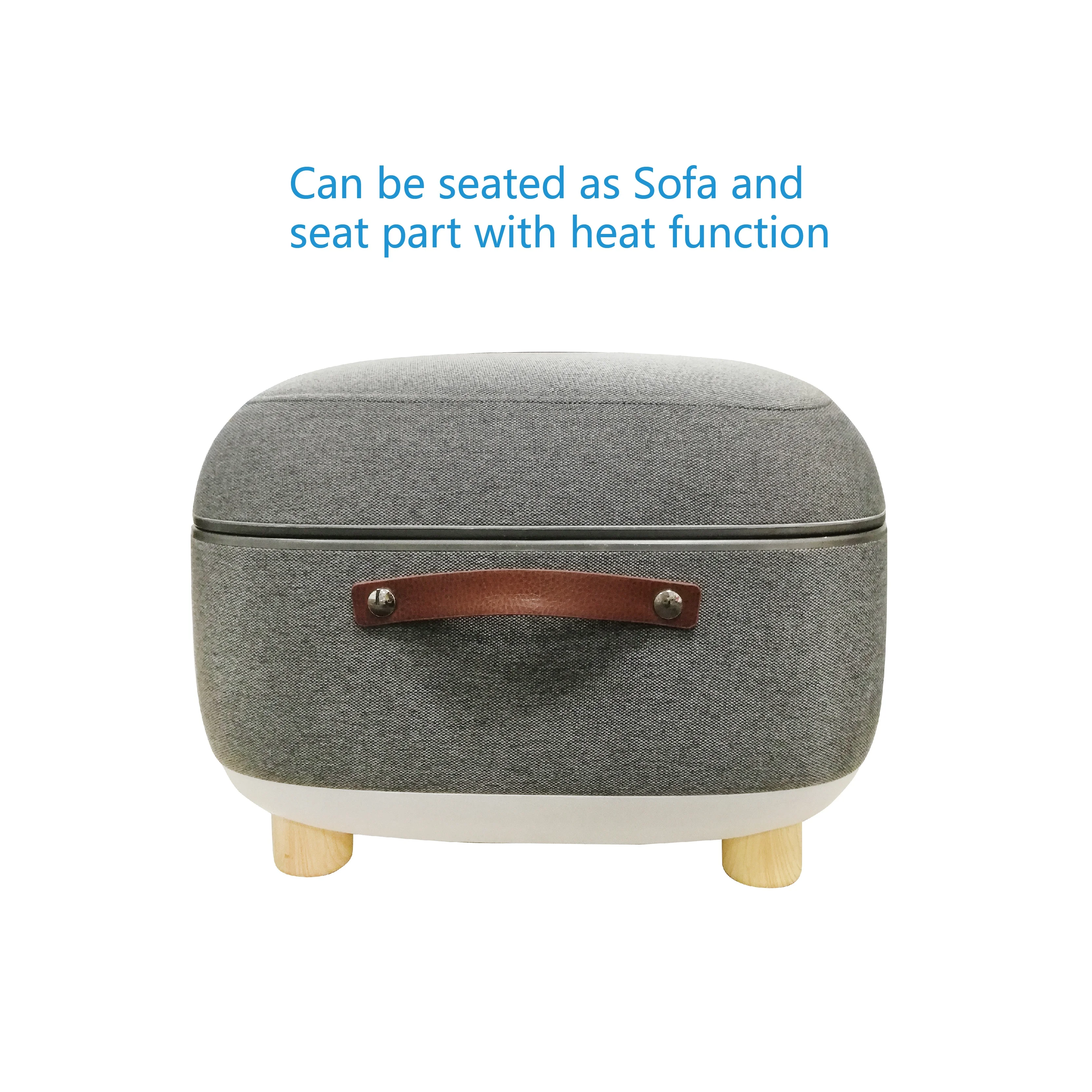 Novel Heating Vibration Chair Foot Massager 2020 Hot Professional Air Pressure Foot Massager Chair for Home Use