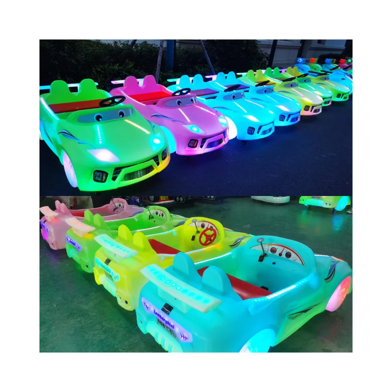 Small Amusement Rides Battery Car Adult Kids Amusement Park Electric Bumper Cars For kids Rental