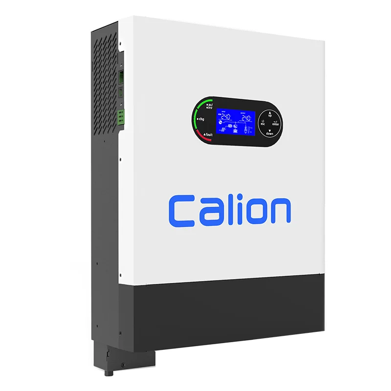 Calion Hybrid Solar Inverter 6KW 48V 230VAC PV Input 6000W 450VDC Build in MPPT 120A Solar Charger