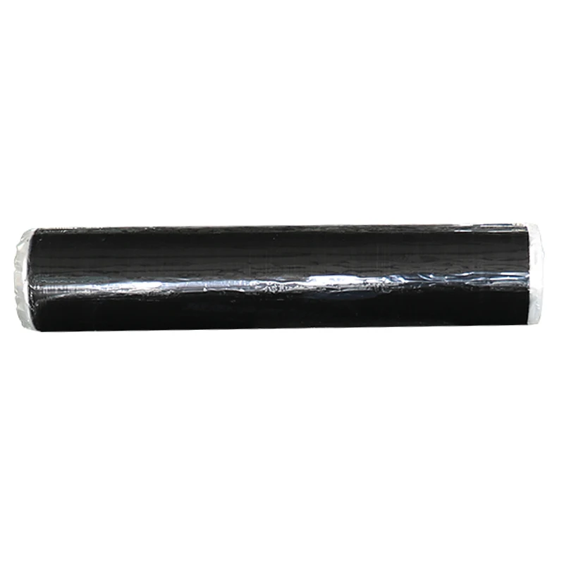 1.2mm Self Adhesive Polymer Modified Asphalt Waterproofing Membrane Bitumen Waterproof Pe Pet Film Fine Sand Isolation Fabric