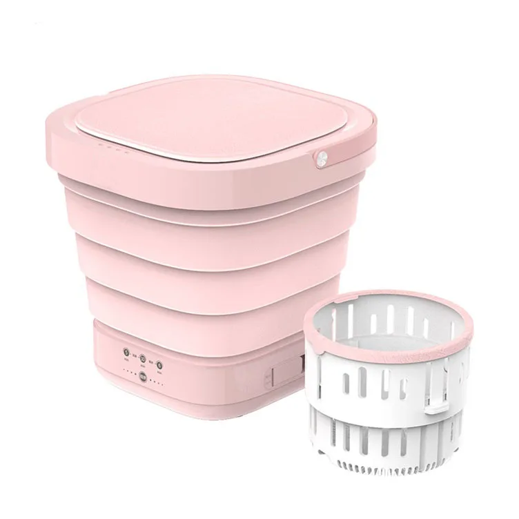 Mini Portable Folding Bucket Washer Foldable Washing Machine for Baby