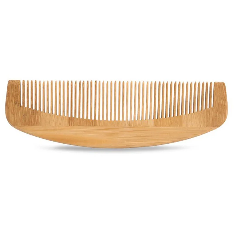 Custom Logo Wooden Detangling Comb Wood Lice Comb Private Label Wooden Bamboo Comb