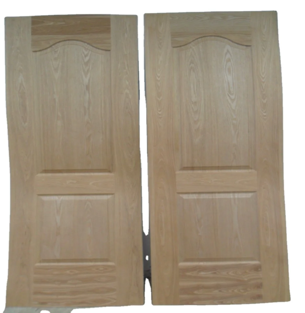 High quality 2mm -5mm MDF mould door skin / wood veneer door skin