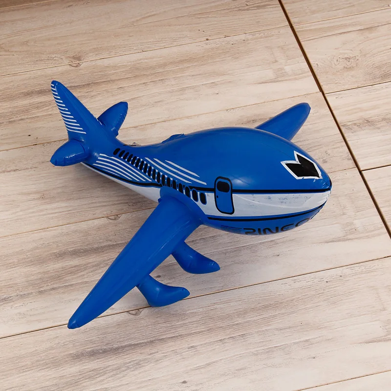 customization children toys pvc model Inflatable toy airplane