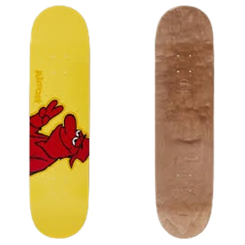 31 Inch maple oem 60x45 mm pvc wheels skateboard longboard with sticker design