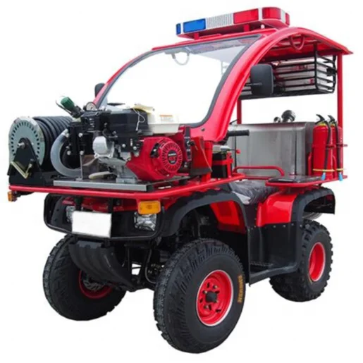 Fire Motorcycle Four Wheel Drive Motorcycle Fire  Fighting truck with Water Mist Pump for Price