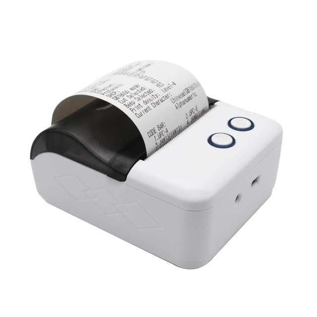 58mm paper width Thermal Mobile  Printer RS232 USB Interface