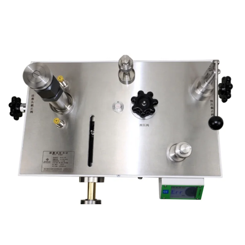 Метрологическое оборудование 160 МПа 1600 бар тестер мертвого веса для калибровки манометра