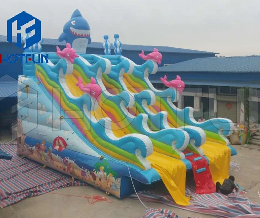 Attractions for children water inflatable bounce house for parties inflatable for children water slide for sale