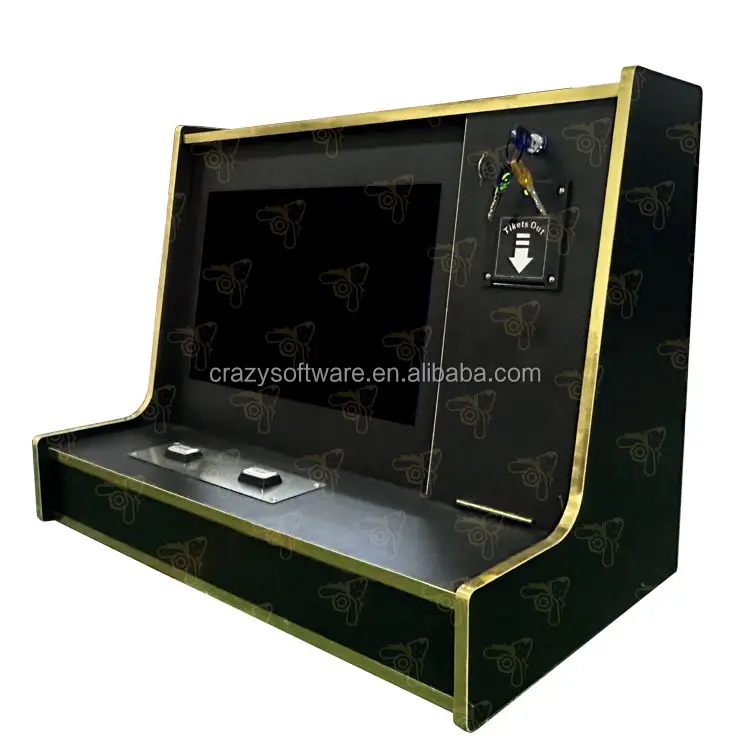 Texas Market Hot Selling Desktop Customize Wooden Metal Game Machine 22 Inch Horizontal Screen Touch Monitor POG Multi Games
