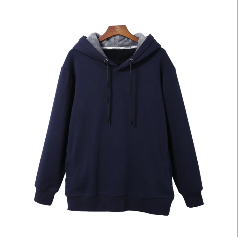 
Leesourcing- Custom logo winter cheap bamboo plain oversized hoodie man 