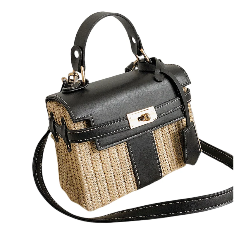 Wholesale Fashion Straw Woven Crossbody Bag High Quality New Handbag For Women