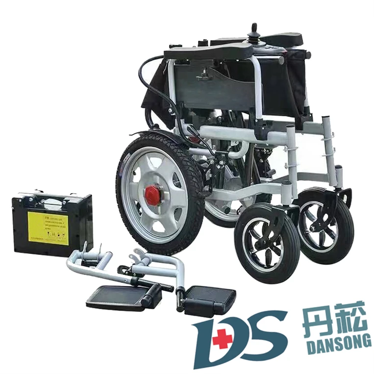 2023 new electric wheelchair the armrest can be lifted disabled wheelchair