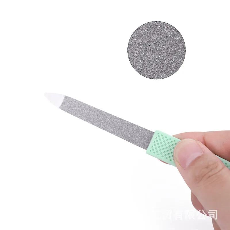 Stock Small moq manicure nail file set Stainless steel Nail Tools set