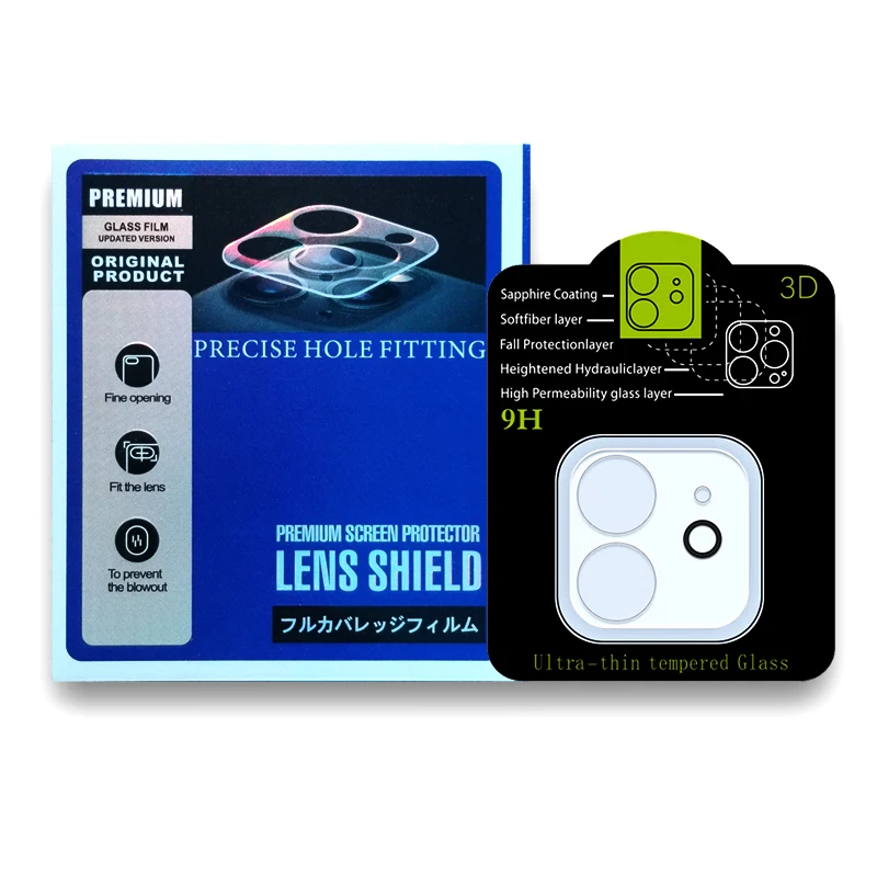 Hot Selling HD CLEAR iPhone 12 13 Promax Camera Lens Tempered Glass Screen Protector