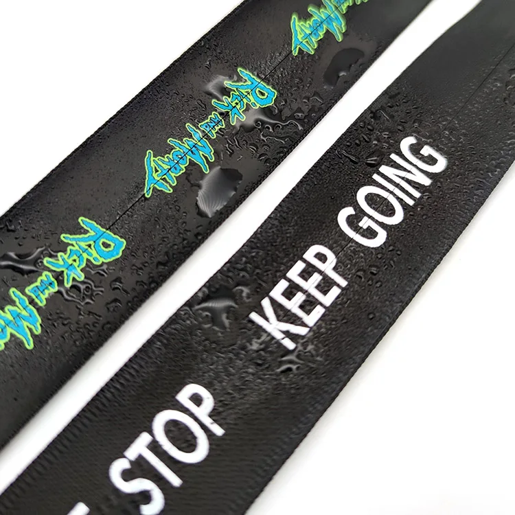 YYX Heavy Duty Plastic Nylon Waterproof Zipper Roll Long Chain TPU Waterproof Zipper