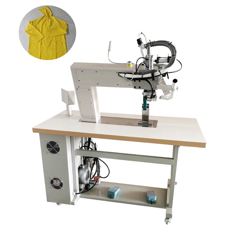Waterproof Seam Tape Hot Air Seam Sealing Machine Ultrasonic Raincoat Sewing Machine