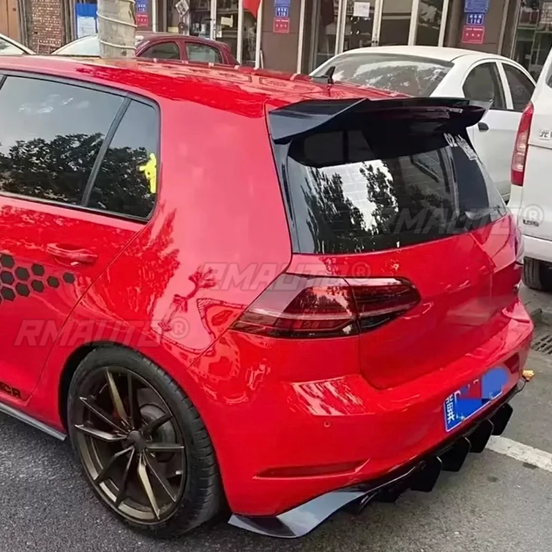 2013-2018 для Volkswagen Golf 7 MK7 TSi TDi GTI R GTD GTE стиль OSIR спойлер на крышу заднего багажника