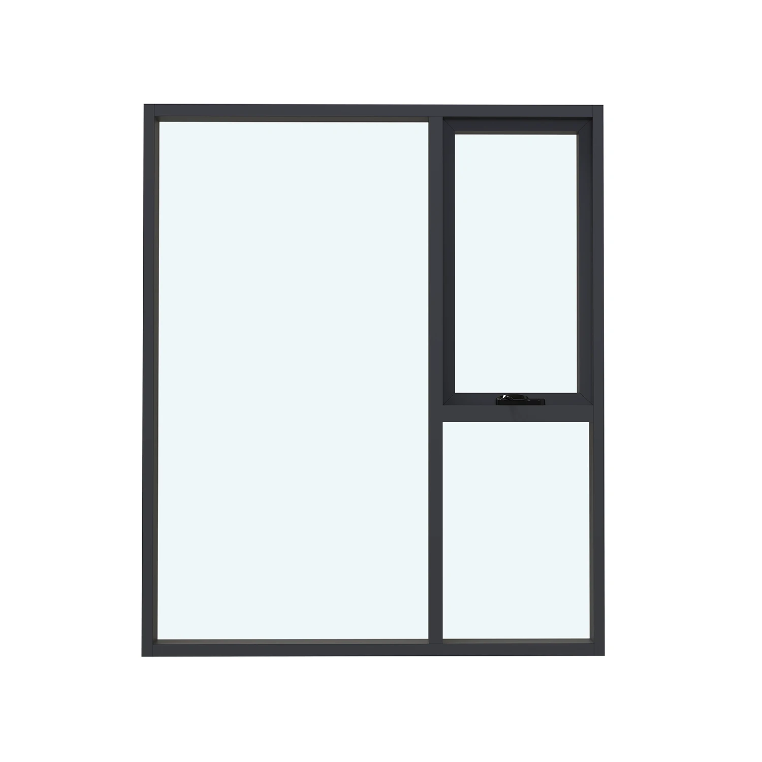 Modern Design Manual Aluminum Chain Winder Awning Window Double Glazed Windows Australia Standard Residential Window For Home