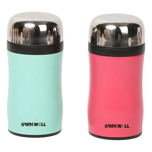 500ML Leakproof Stainless Steel Vacuum Insulated Kids Food Jar Braising Burn Stew Cup Lunch Box with Foldable Spoon