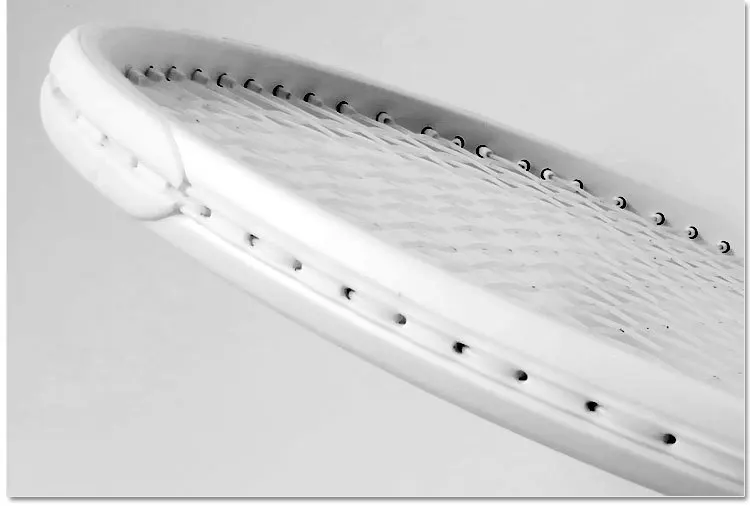 
Hot Selling High Quality Black White Durable Practical Funny Carbon Fiber Tennis Rackets 