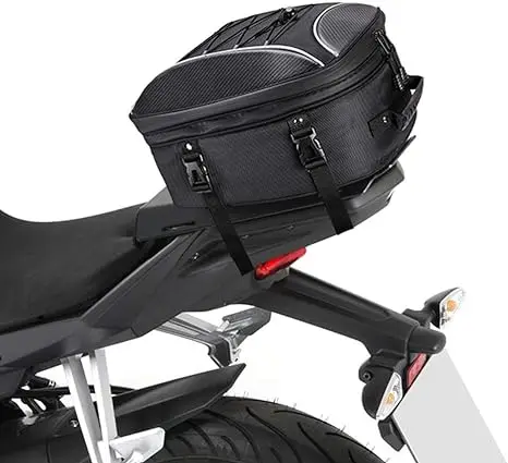2024 Oxford customized motorcycle safety tail black helmet bag