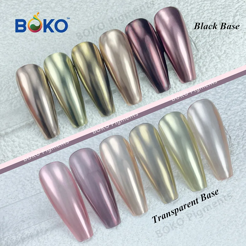 BOKO  MultiChrome Car Paint Chameleon Chrome Pigment Powder for Auto Paint/ Nail Polish/ Coating