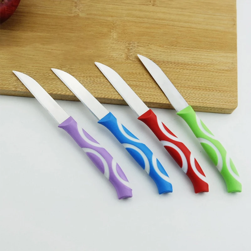 Classic stainless/steel Tomato and Table Knife Ideal for Cutting Fruits and Vegetables knife with Plastic handle