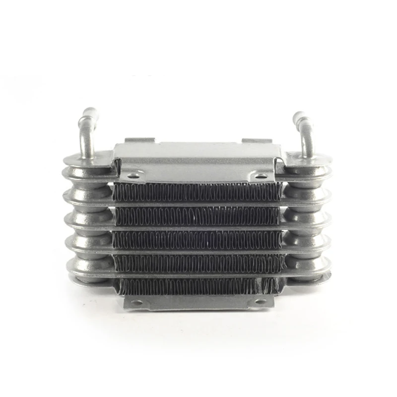 
Universal Motorcycle Engine Small Fuel Oil Cooler Silver Car Accessories Fuel Oil Cooler New SO-01 