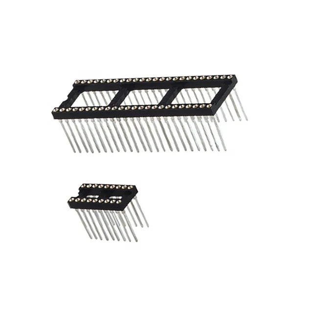 2.54 Machine Pin Socket H3.0 L17.8 DIP type IC socket.
