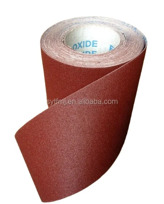 Top Quality Free Sample Grit 60 Emery Cloth Sand Paper Roll, Abrasive Paper Rolls,abrasive Cloth Roll